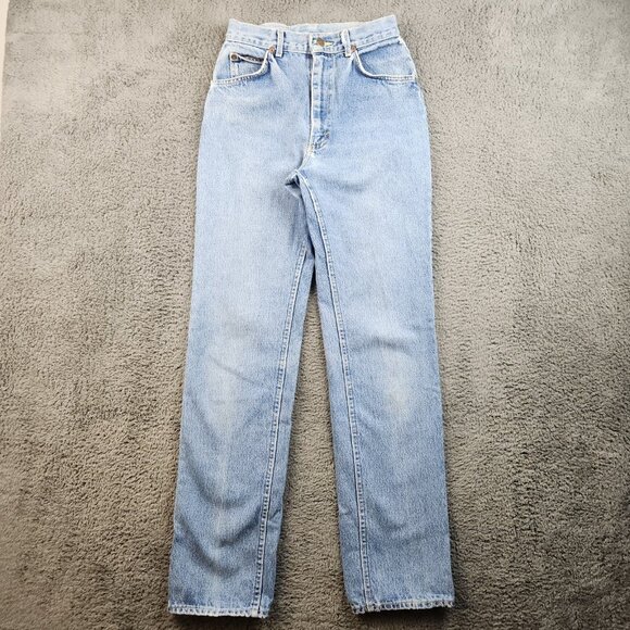 Lee Denim - Women's True Vintage High Waist Straight Leg Ankle Jeans *Size 6 Stonewash Denim